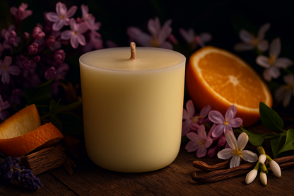Ylura navulbare geurkaars Blossom Breeze met katoenen lont